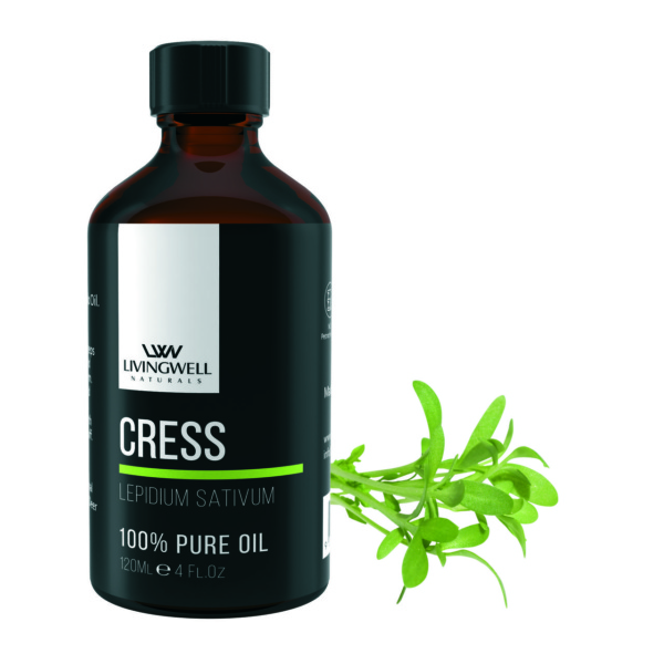 Cress Lepidium Sativum Pure Oil